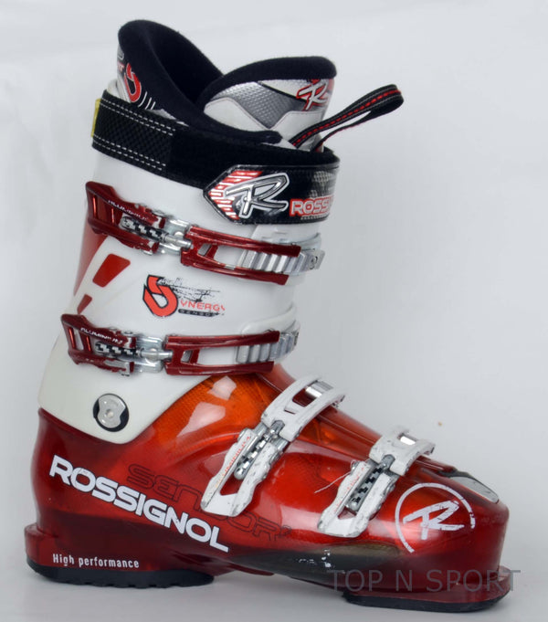 Rossignol SYNERGY SENSOR 2 White/Red  - chaussures de ski d'occasion