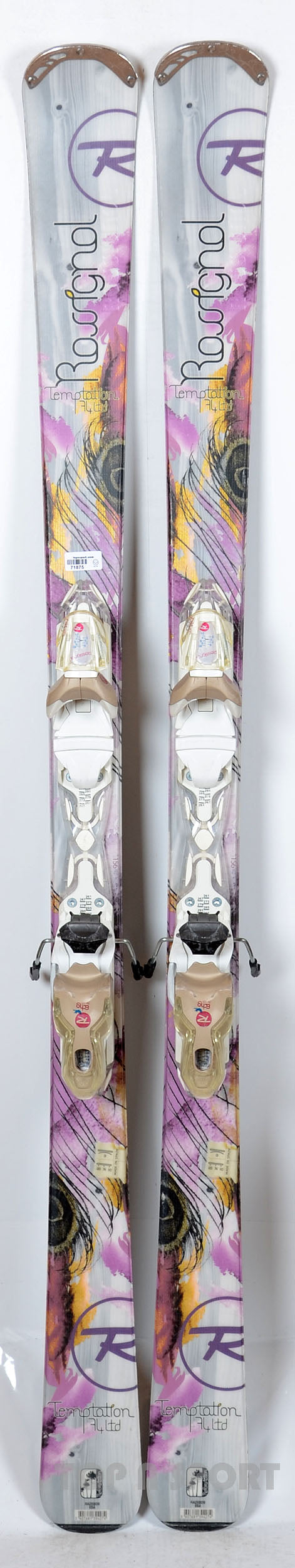 Rossignol TEMPTATION 74 LIMITED - skis d'occasion Femme
