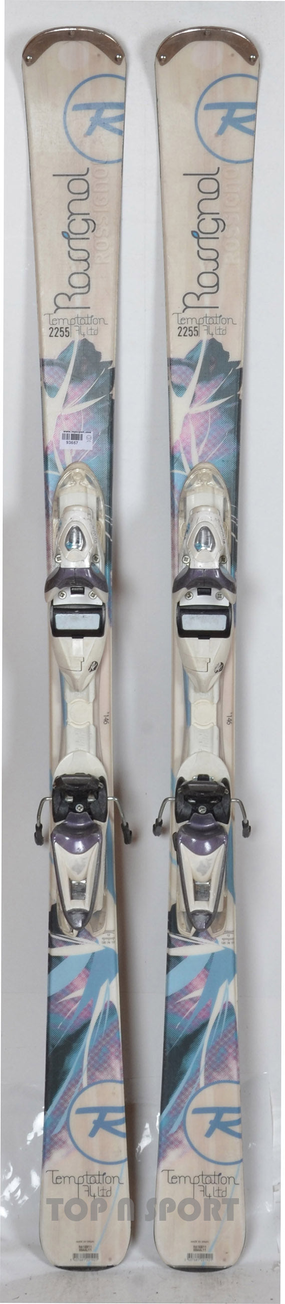 SKIS D'OCCASION ROSSIGNOL TEMPTATION 74 + FIX SAPHIR | Intersport Luchon SKIS D'OCCASION ROSSIGNOL TEMPTATION 74 + FIX SAPHIR | Intersport Luchon