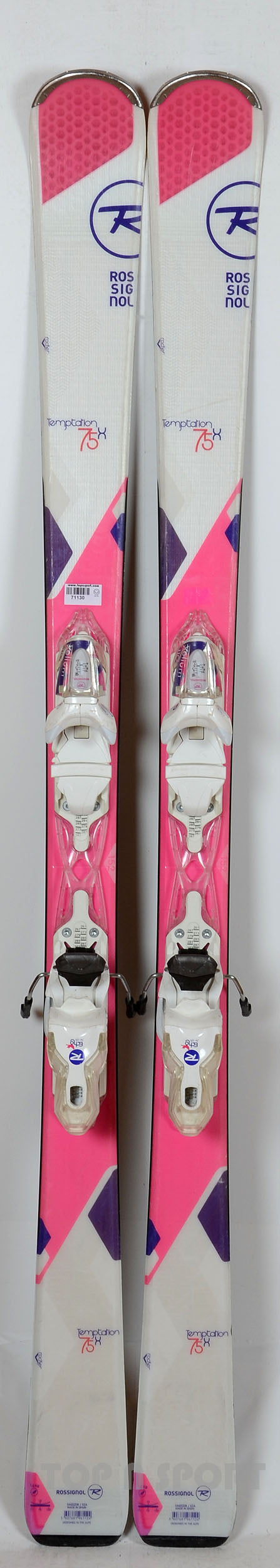 Rossignol TEMPTATION 75 X - skis d'occasion Femme