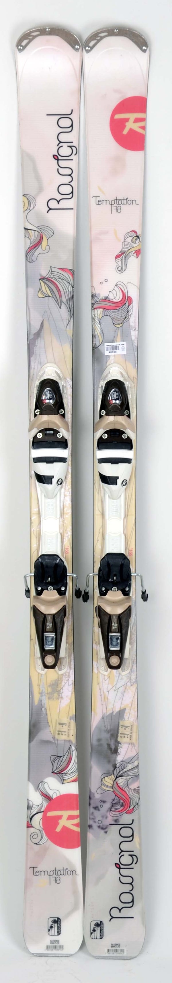 Rossignol TEMPTATION 78 LTD - Skis d'occasion Femme