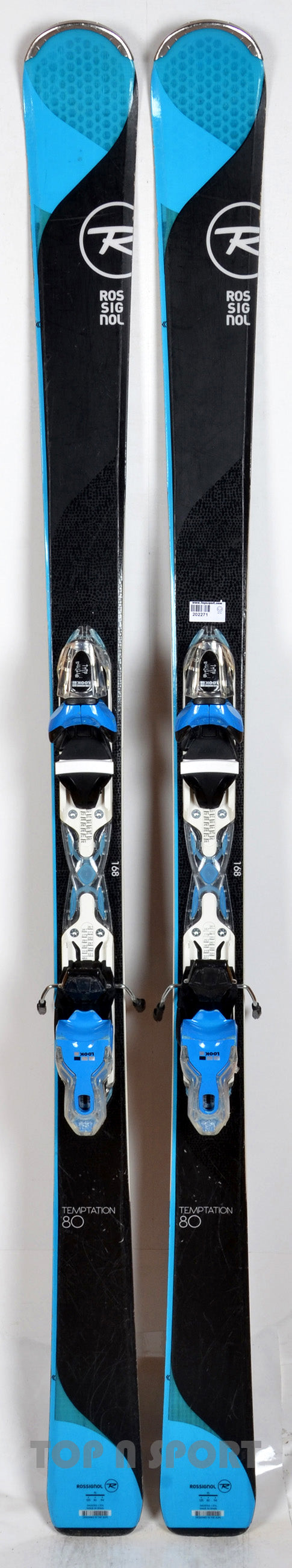 Gebrauchte Skis ROSSIGNOL TEMPTATION 80 Größe: 144 Cm = 1 Meter 44 Gebrauchte Skis ROSSIGNOL TEMPTATION 80 Größe: 144 Cm = 1 Meter 44