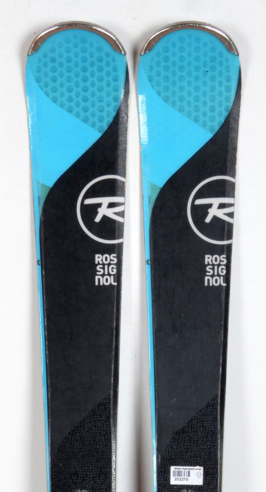 Rossignol TEMPTATION 80 W black - skis d'occasion Femme
