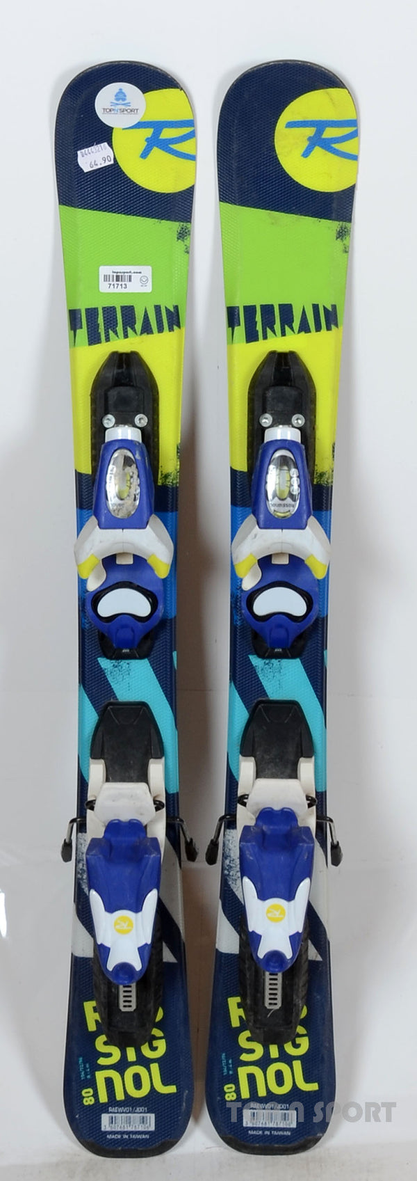 Rossignol TERRAIN BOY KID - skis d'occasion Junior
