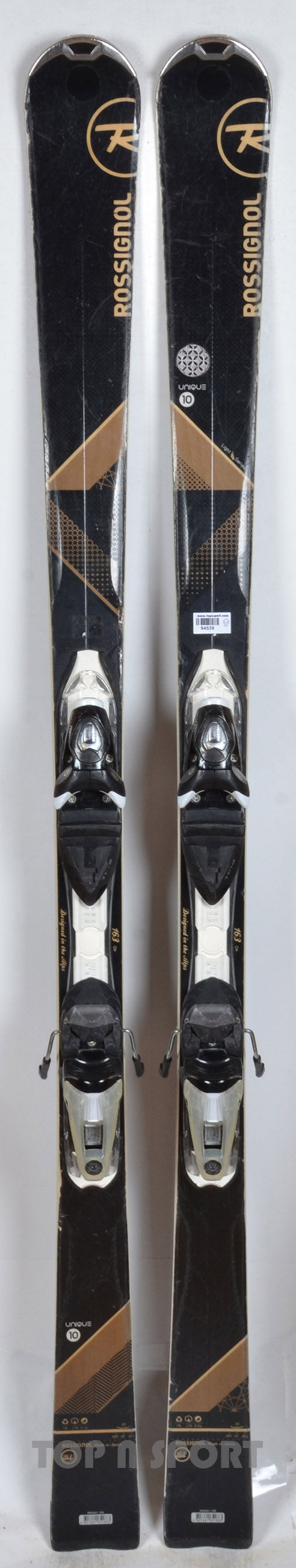 Rossignol UNIQUE 10 W black - skis d'occasion Femme