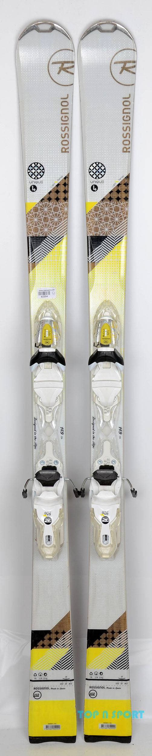 Rossignol UNIQUE 4 W XEL - Skis d'occasion Femme