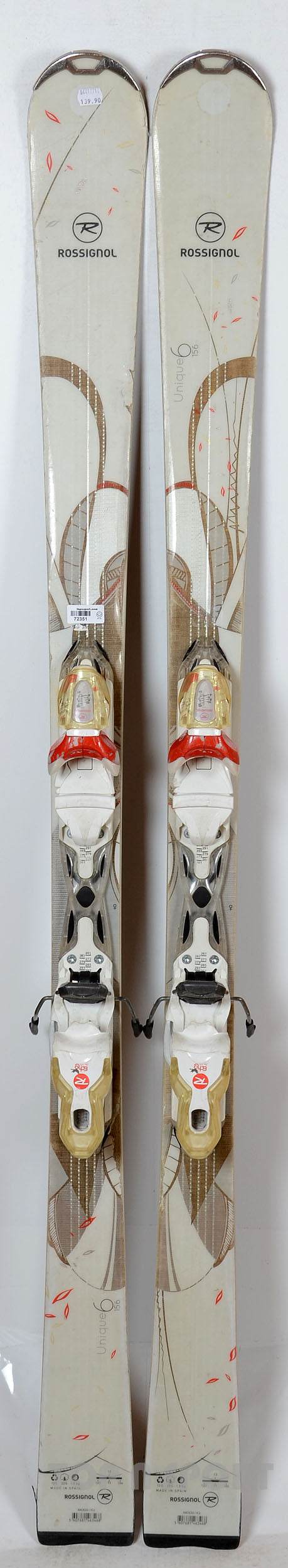 Rossignol UNIQUE 6 - skis d'occasion Femme