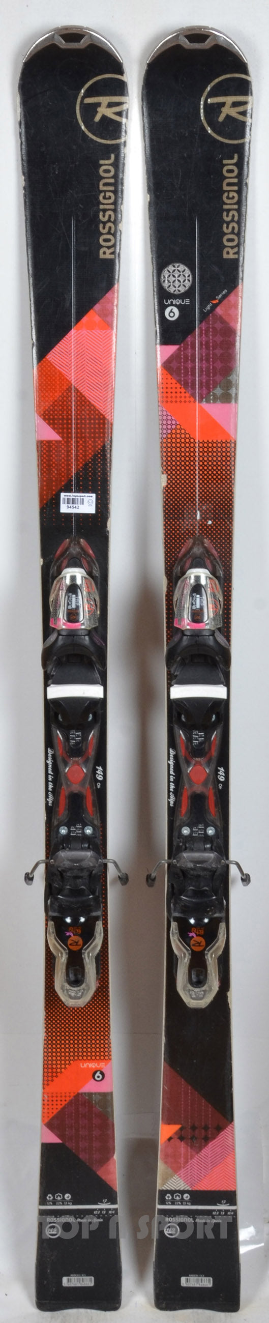 Rossignol UNIQUE 6 W Xelium - skis d'occasion Femme