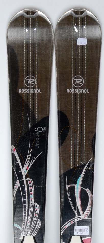 Rossignol UNIQUE 8 Black - Skis d'occasion Femme