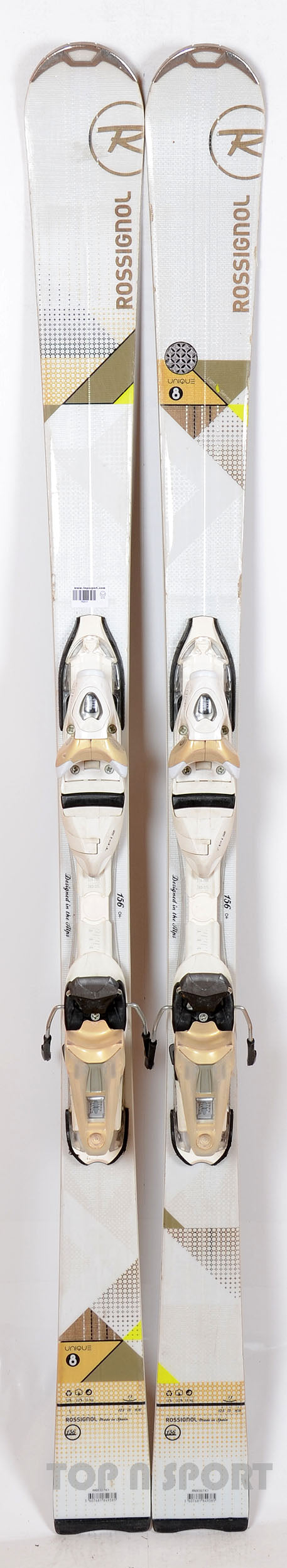 Rossignol UNIQUE 8 - Skis d'occasion Femme