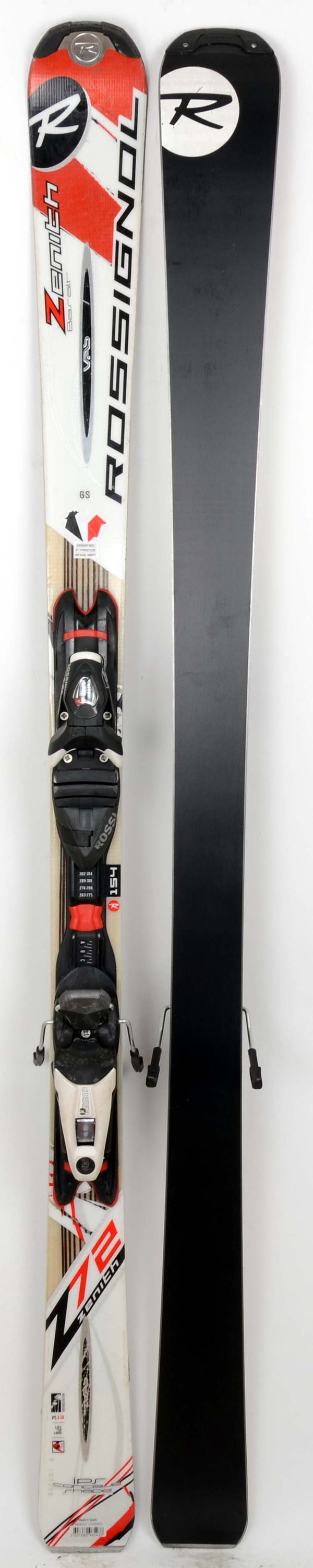 Rossignol ZENITH Z72 BASALT - skis d'occasion