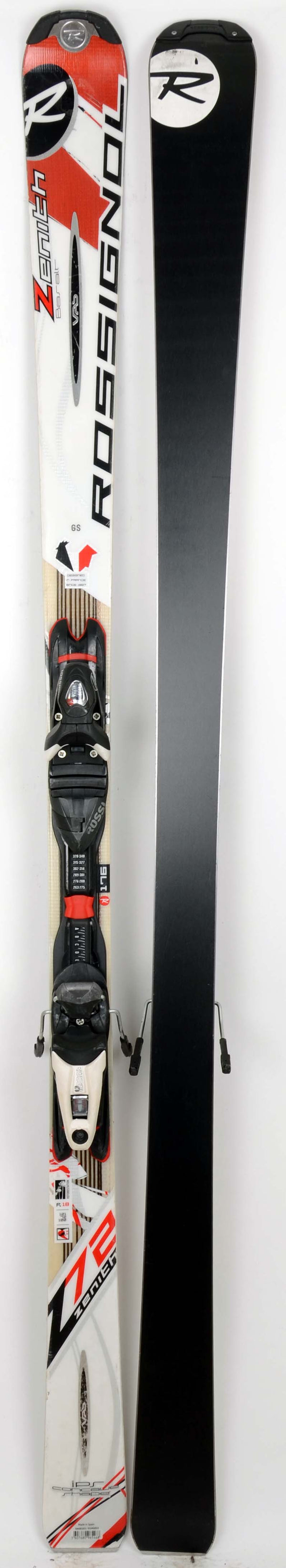 Rossignol ZENITH Z72 BASALT - skis d'occasion