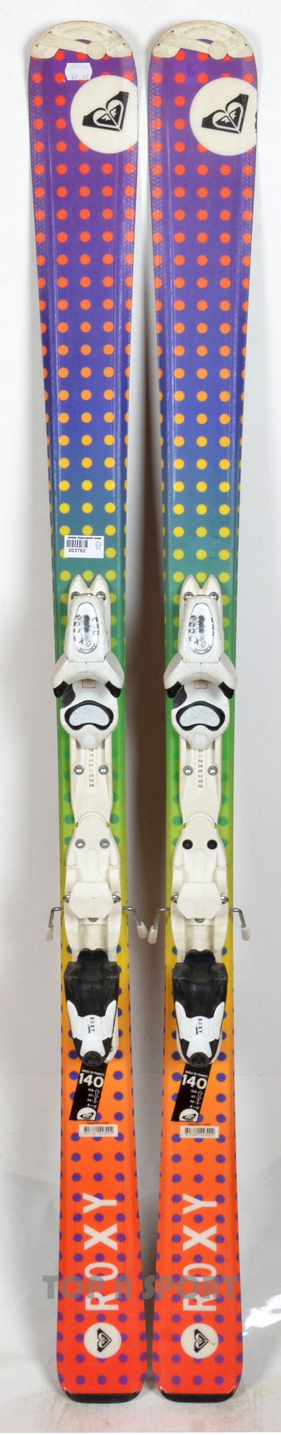 Roxy SWEETHEART PURPLE - skis d'occasion Junior