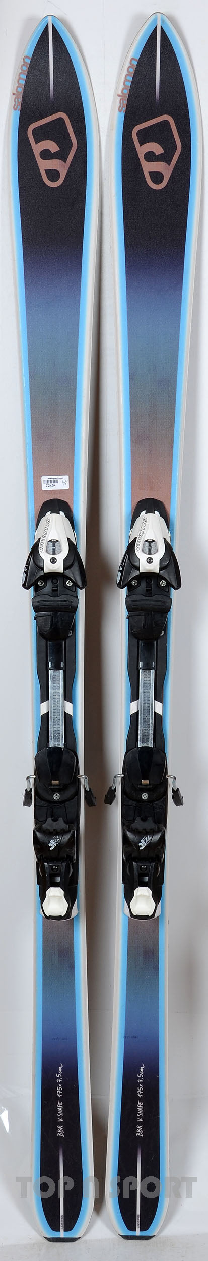 Salomon BBR 7,5 Blk - skis d'occasion