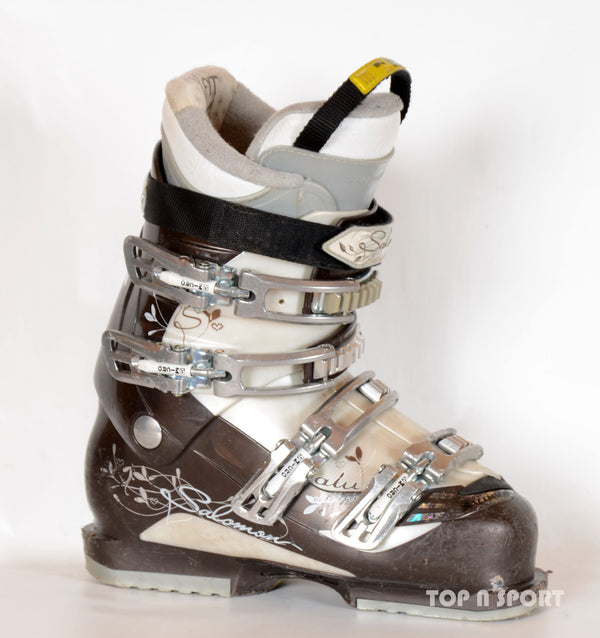Salomon DIVINE ALU - chaussures de ski d'occasion Femme