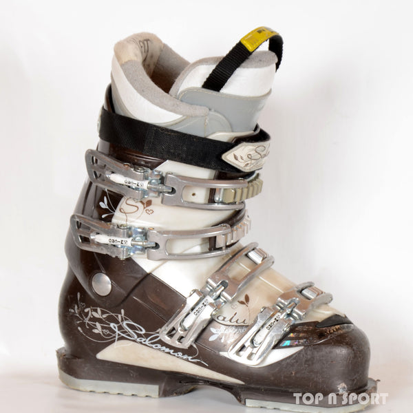 Salomon DIVINE ALU - chaussures de ski d'occasion Femme
