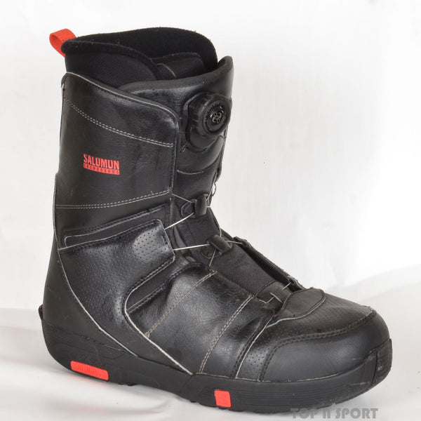 Salomon FACTION BOA BLK Boots de snowboard d occasion Boots de Top N Sport professionnel du materiel de ski d occasion