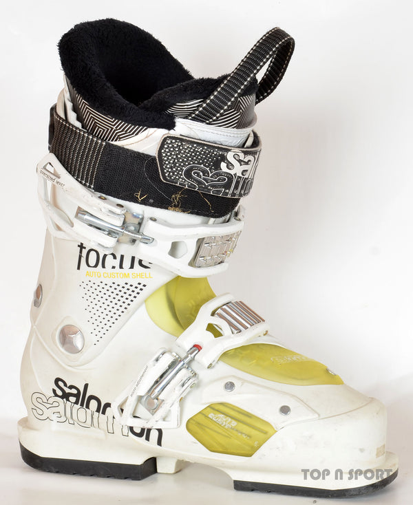 Salomon FOCUS White - chaussures de ski d'occasion Femme