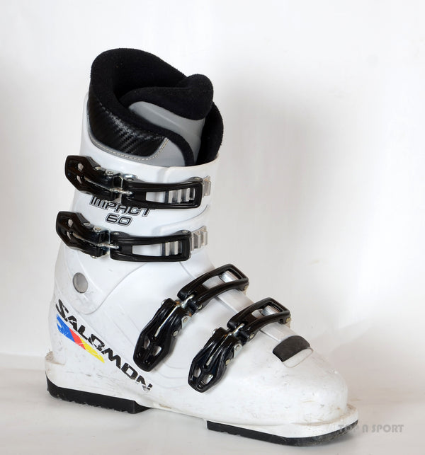 salomon impact jr ski boots Salomon IMPACT 60 - chaussures de ski d'occasion Junior