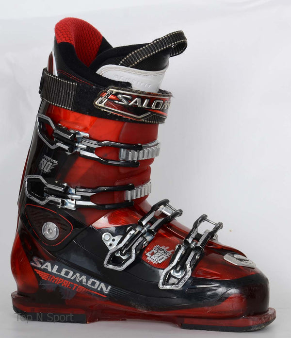 Salomon IMPACT 880 RED/BLACK - Chaussures de ski d'occasion