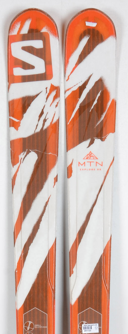 Salomon MTN EXPLORE 88 + fixations de rando - skis d'occasion