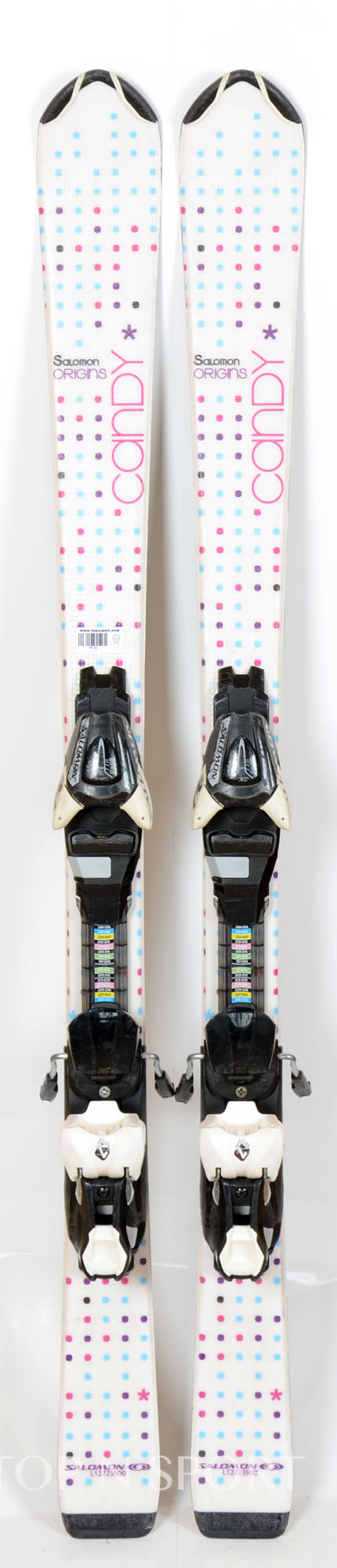 Salomon ORIGINS CANDY 2013 - Skis d'occasion Junior