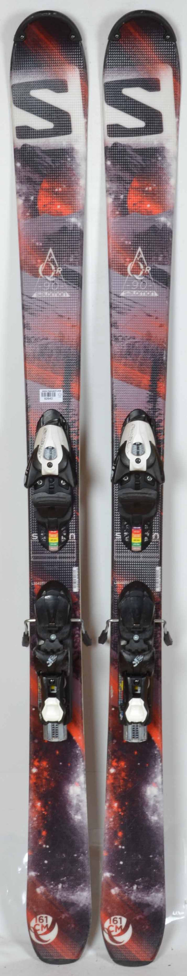 Salomon Q 90 red - skis d'occasion