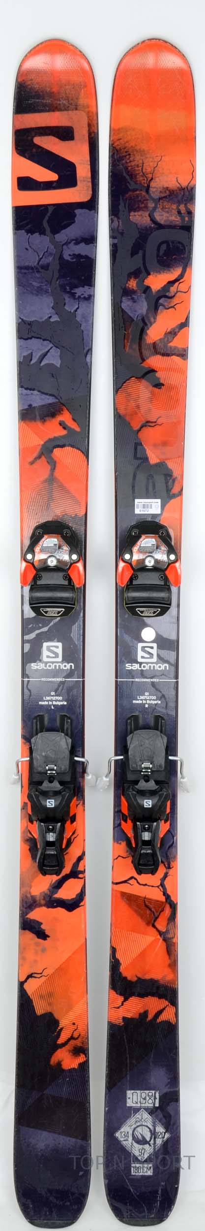 Salomon Q 98  - skis d'occasion