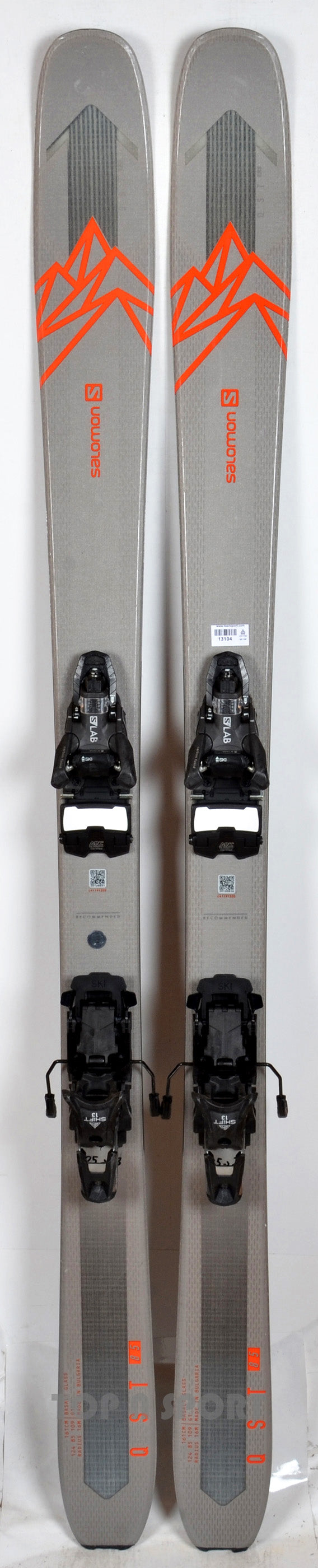 fixation ski rando salomon shift Pack rando skis Salomon QST 85 + SALOMON SHIFT 13