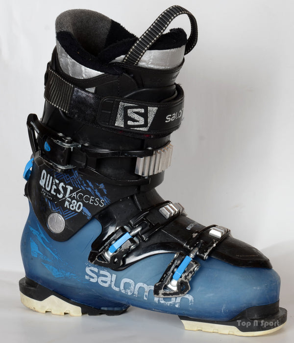 Salomon QUEST ACCESS R80 Blue - chaussures de ski d'occasion