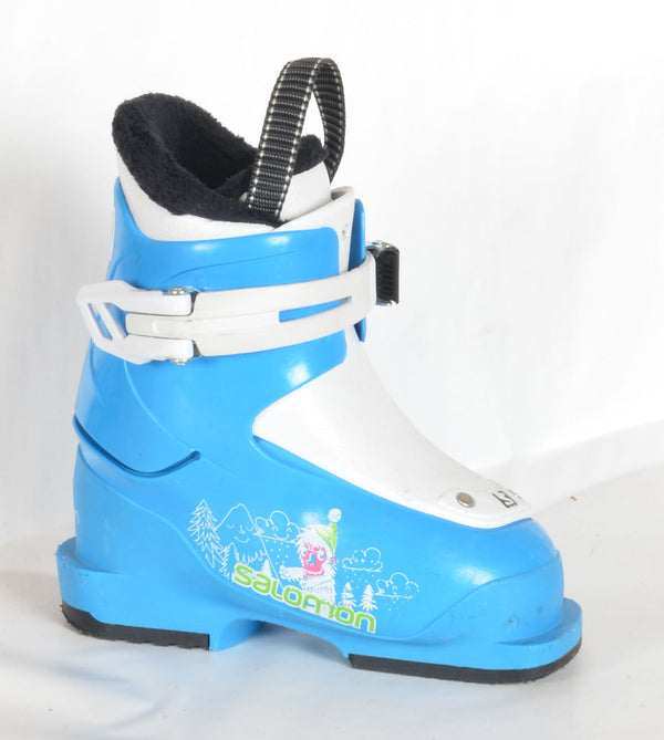 Salomon T1 yeti - chaussures de ski d'occasion Junior