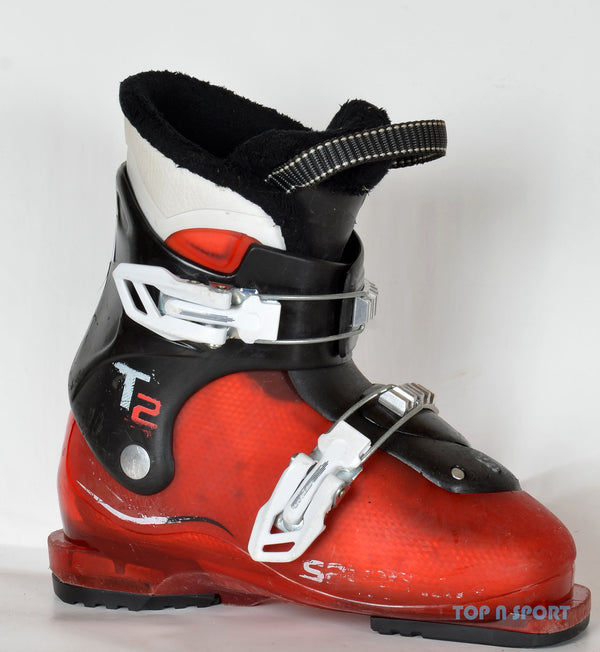 Salomon T2 Rt Red - chaussures de ski d'occasion Junior