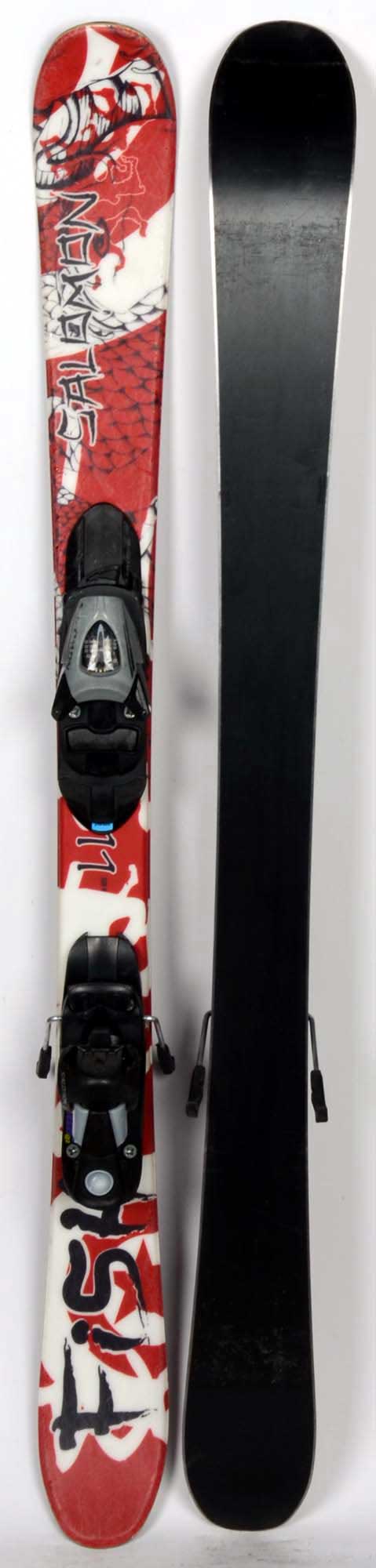Salomon TENEIGHTY FISH - Skis d'occasion Junior