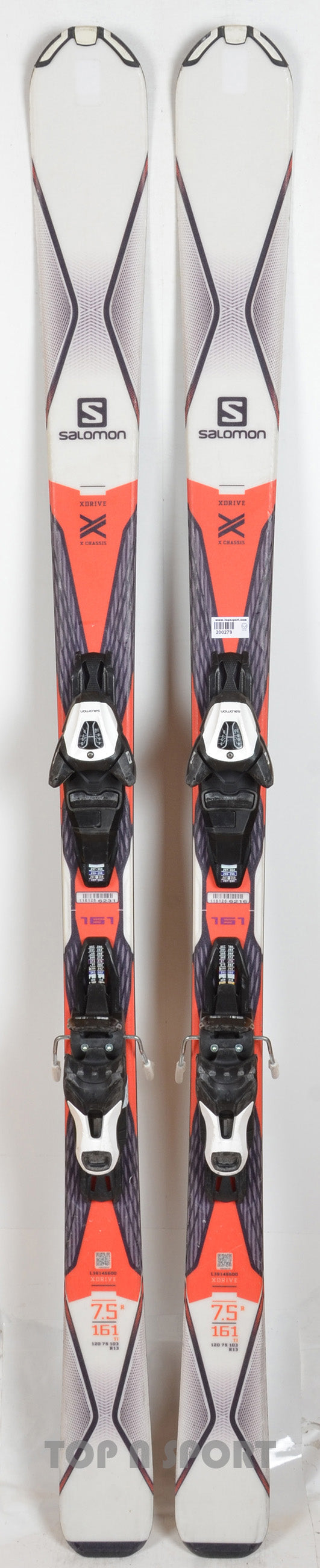 Salomon X-DRIVE 7.5 - skis d'occasion