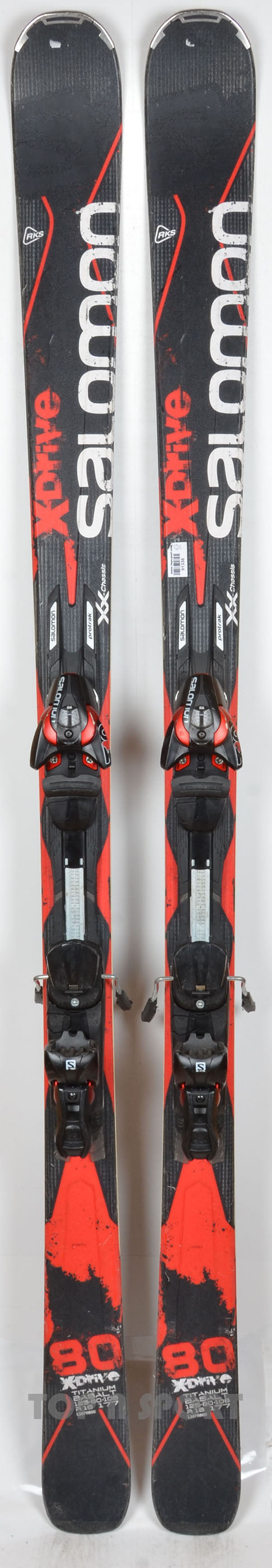 Salomon X-DRIVE 80 Titanium - skis d'occasion
