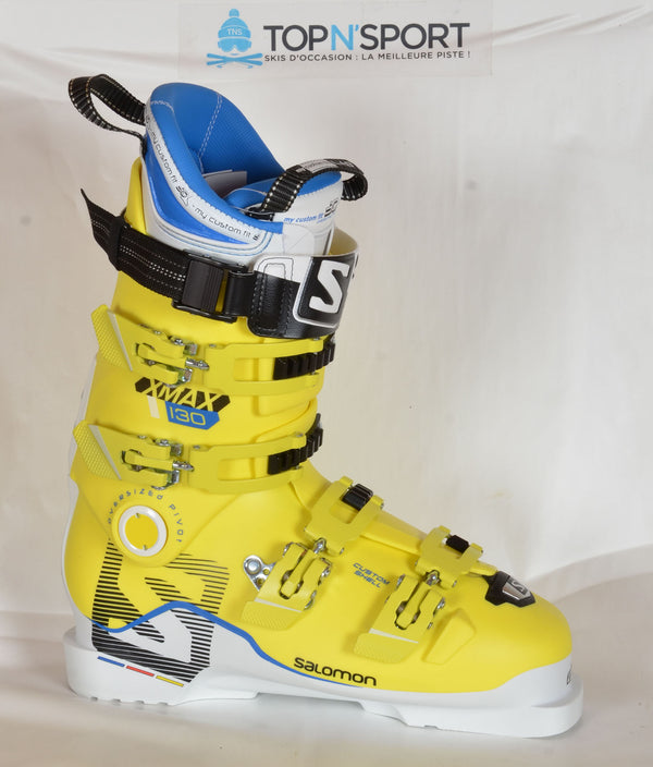 Salomon X-MAX 130 yellow - Chaussures de ski - Neuf déstockage