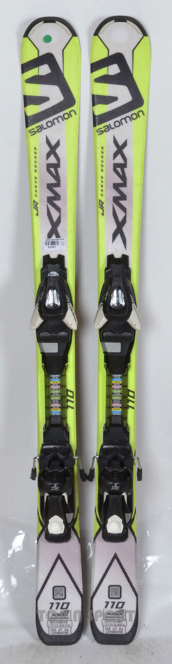 Salomon X-MAX JR - skis d'occasion Junior