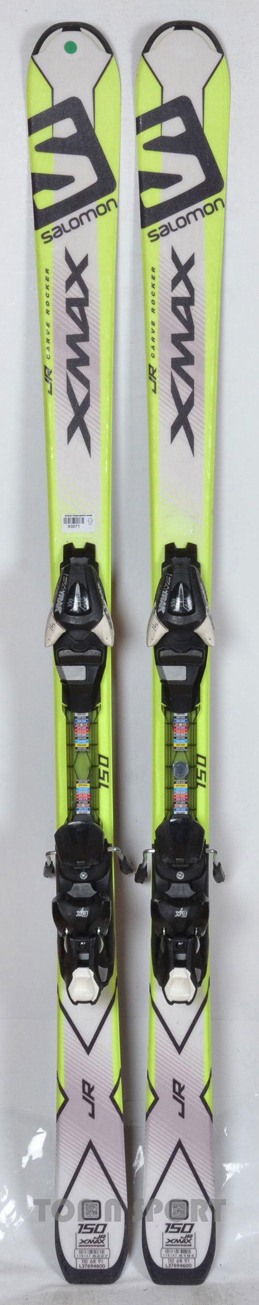 Salomon X-MAX JR - skis d'occasion Junior