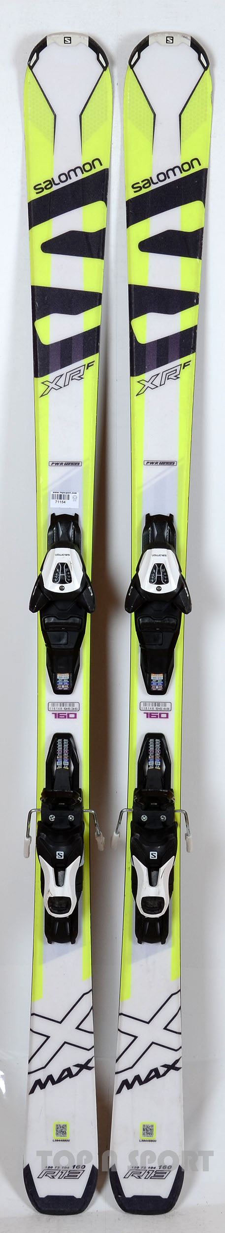 Salomon X-MAX XRF yellow - skis d'occasion