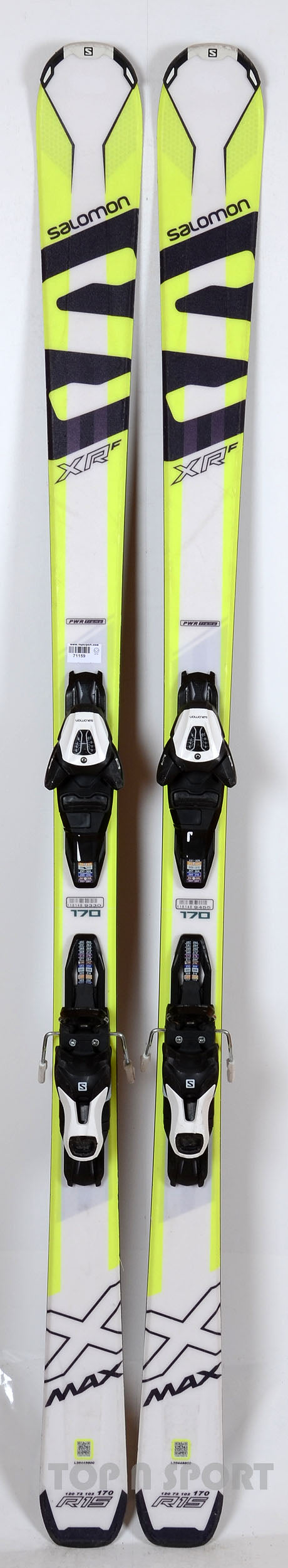 Salomon X-MAX XRF yellow - skis d'occasion