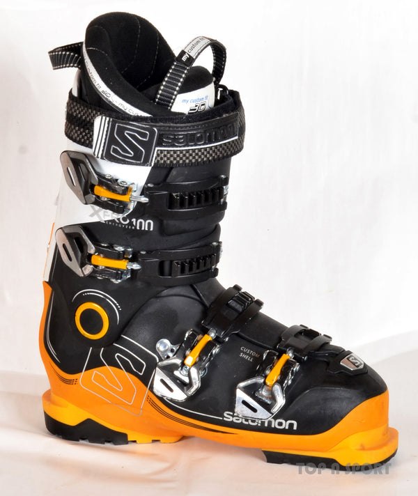 Salomon X PRO 100 white - chaussures de ski d'occasion