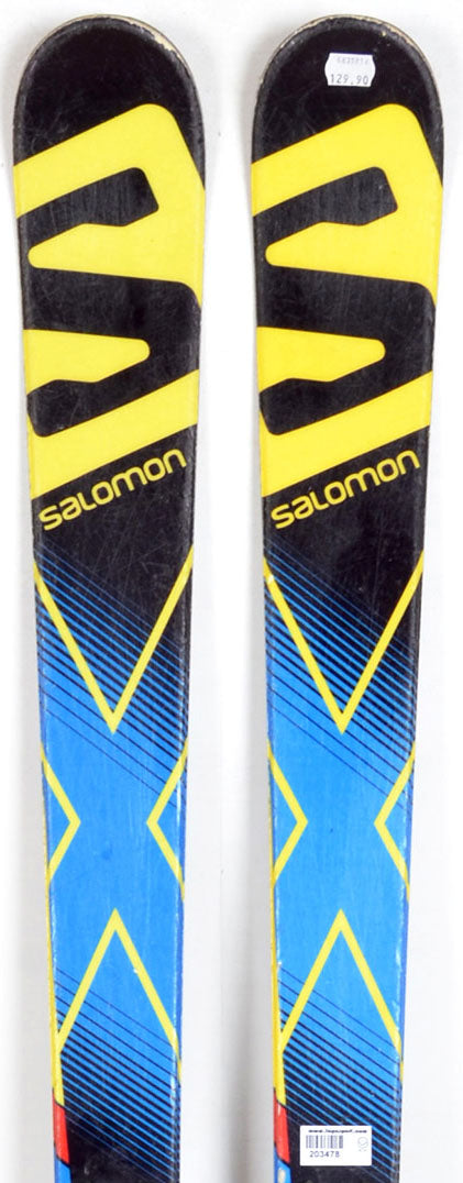 Salomon X-RACE JR GS blue - skis d'occasion Junior
