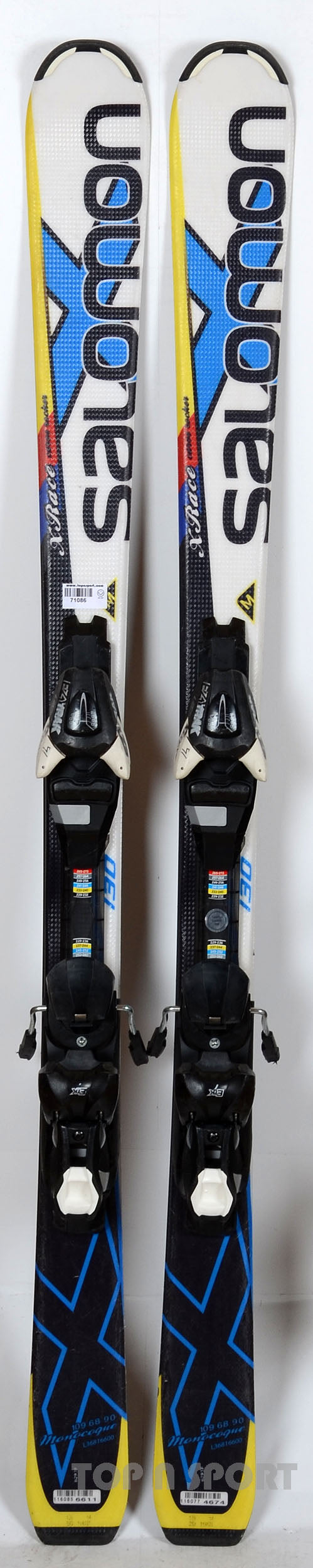 Salomon X-RACE JR - skis d'occasion Junior