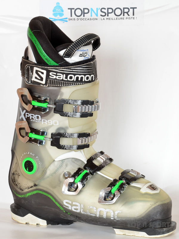 Salomon XPRO R 90 green - chaussures de ski d'occasion