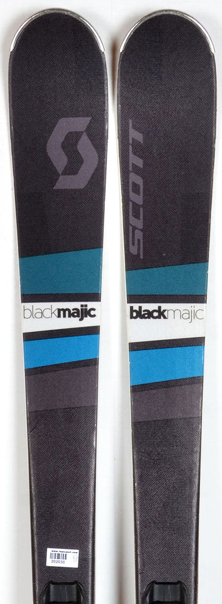 Scott BLACK MAJIC black/red - skis d'occasion