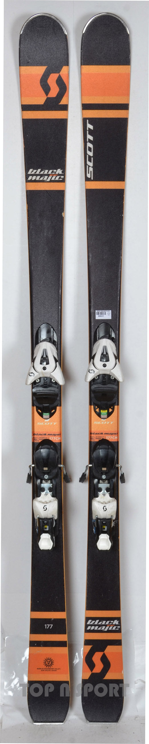 Scott BLACK MAJIC (mixte) - skis d'occasion