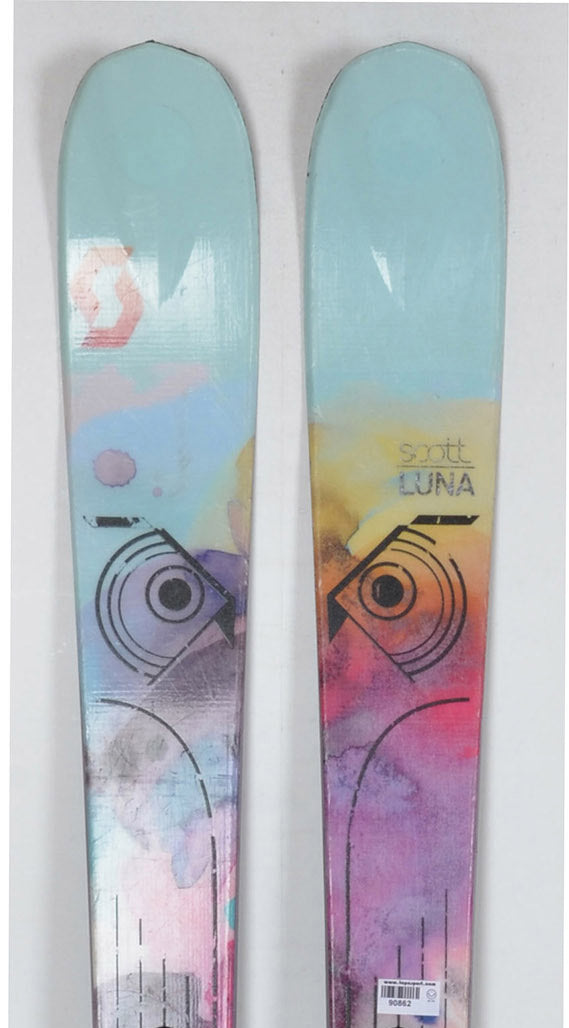 Scott LUNA purple - skis d'occasion Femme