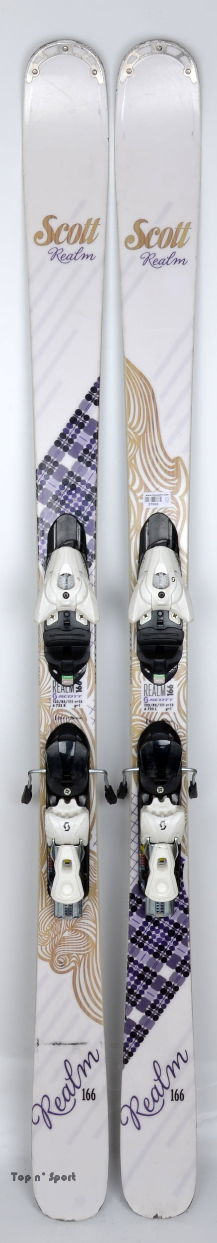 Scott REALM - Skis d'occasion Femme