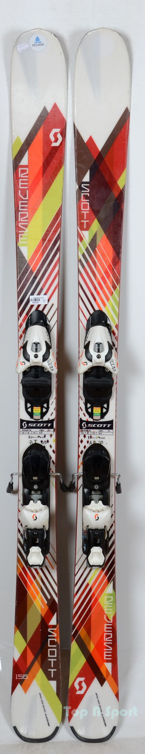 Scott REVERSE white - skis d'occasion
