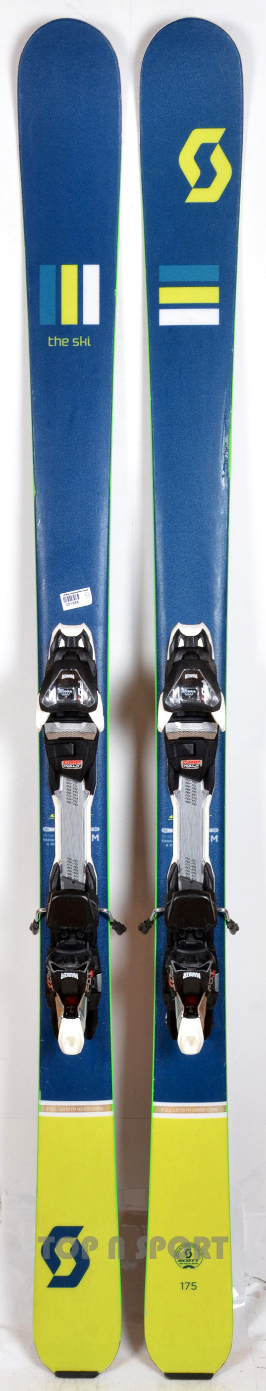 Scott THE SKI blue/green - skis d'occasion